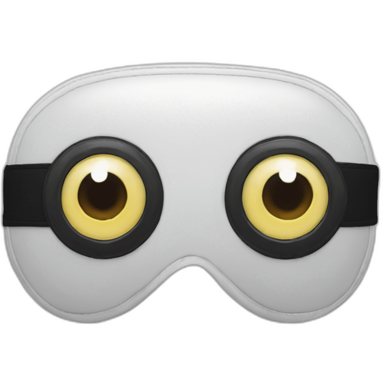 eye mask emoji