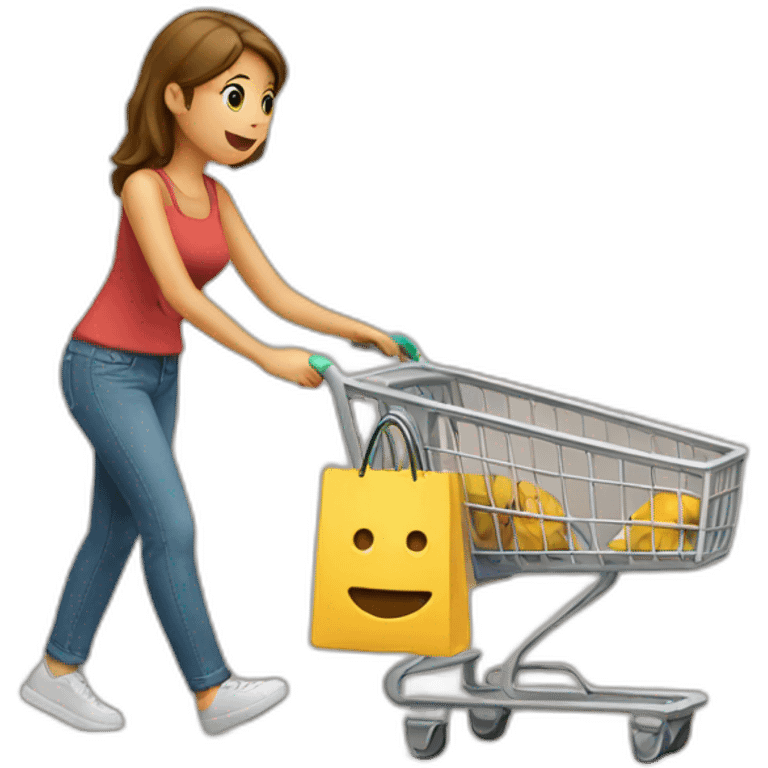 Shoping emoji