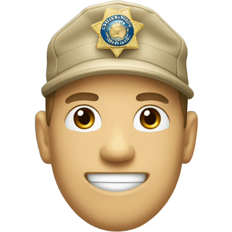 Deputy badge with badge number 540 emoji