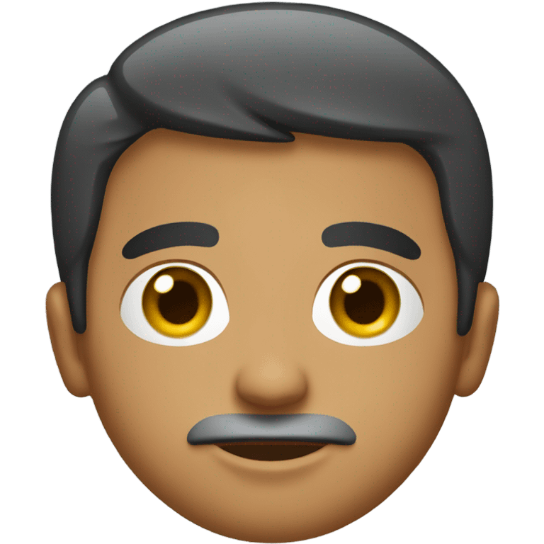 short hair Hispanic man emoji