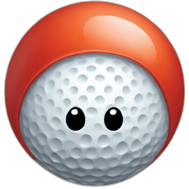 golf ball emoji