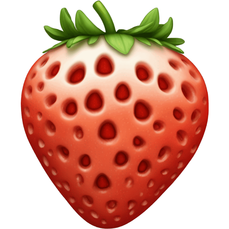 Strawberry, inside emoji