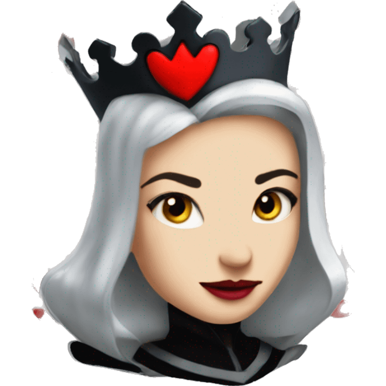 Evil Queen of hearts Alice emoji