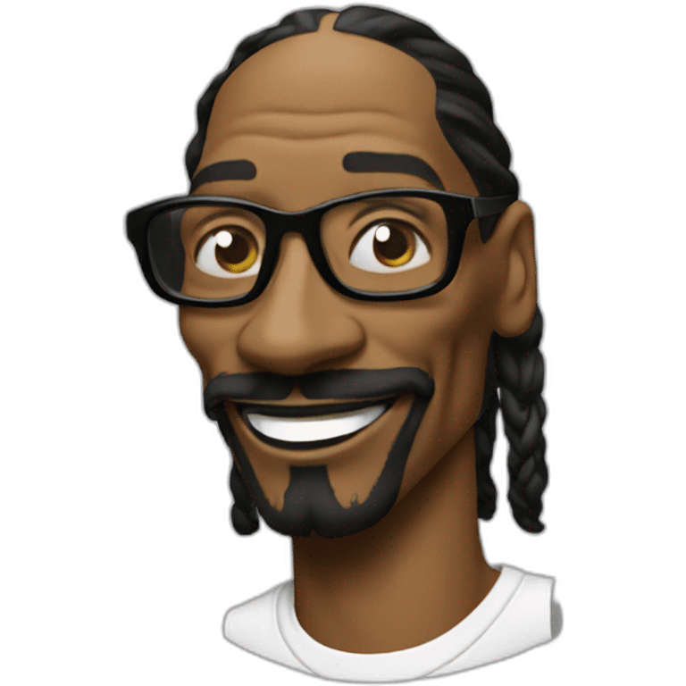 snoop dogg smoke and smile emoji