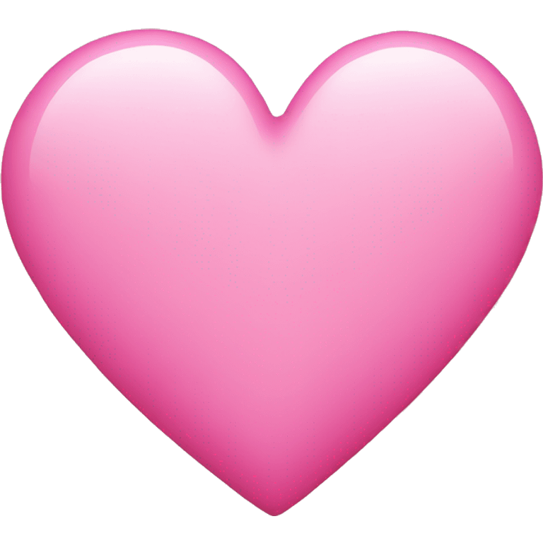 Pink heart  emoji