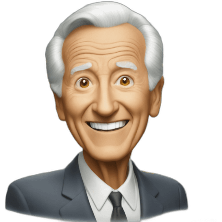 Photo real Bob Barker emoji