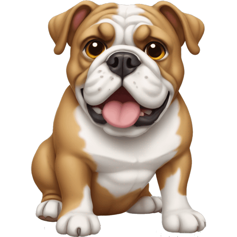 English bulldog  emoji