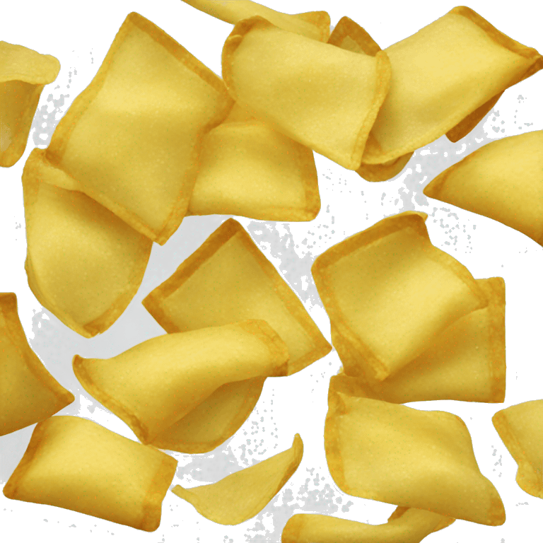 plain bag of chips emoji