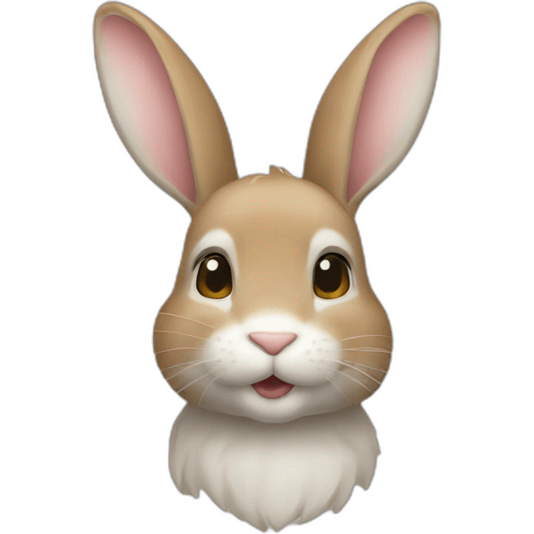 Lapin miope emoji