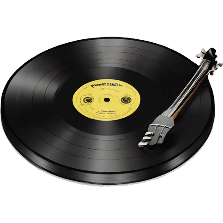 Vinyl record emoji