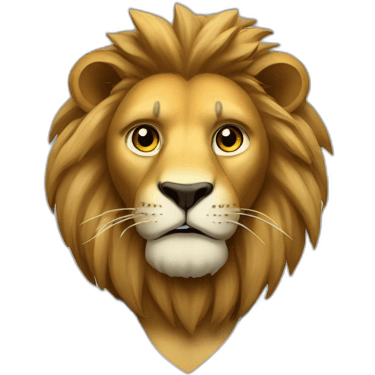 a crypto trader lion emoji