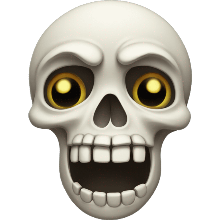 skull crying emoji