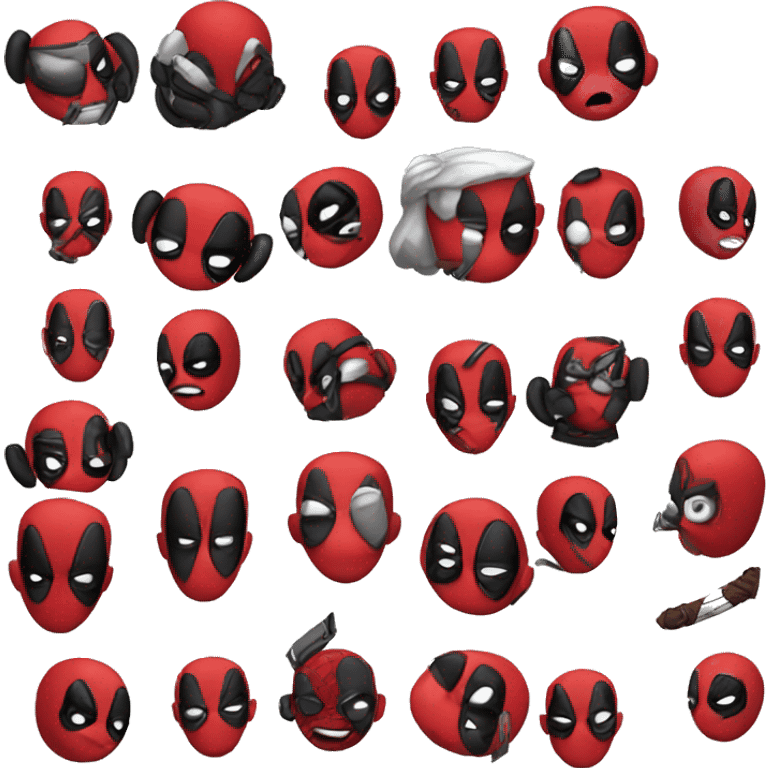 Deadpool emoji emoji