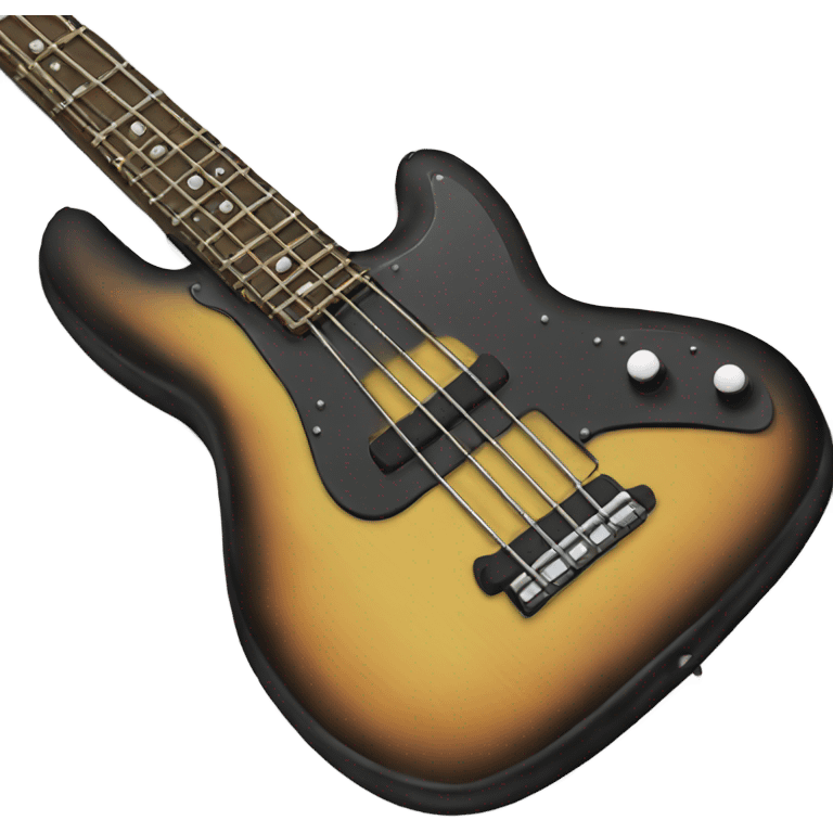 a bass guitar  emoji