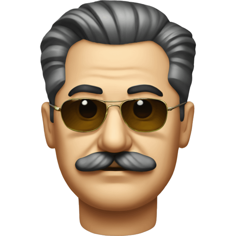 Stalin with sunglasses emoji