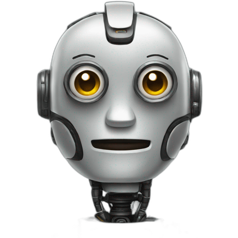 clever robot emoji