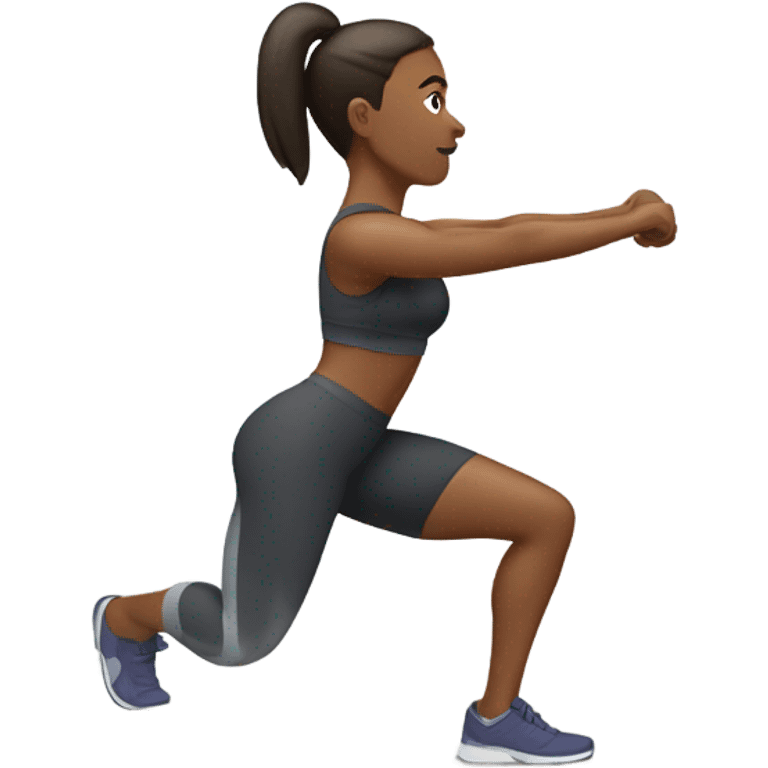 Excercicing glute emoji