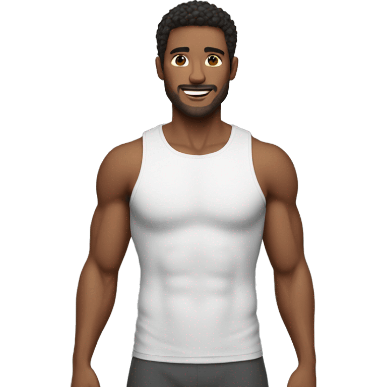 Fit man emoji