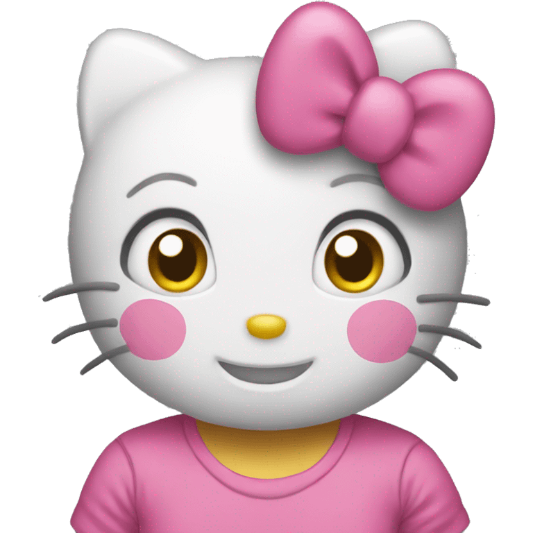 Hello kitty emoji