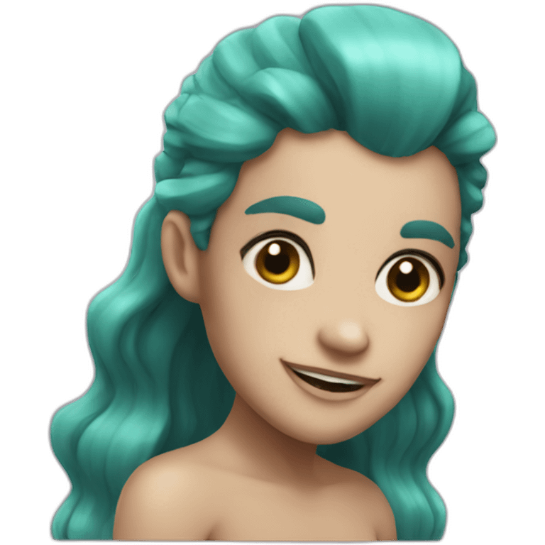 Franky mermaid emoji