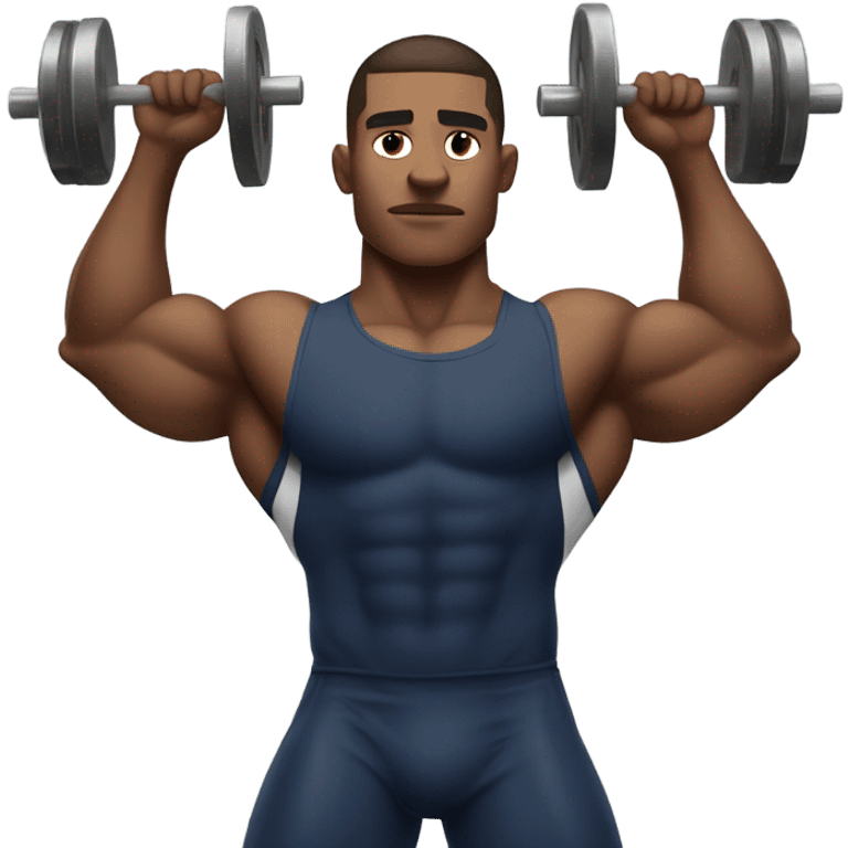 Xavier lifting weights  emoji