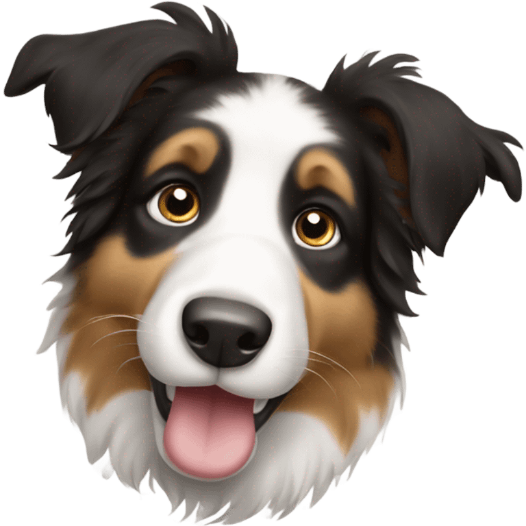 Collie puppy emoji