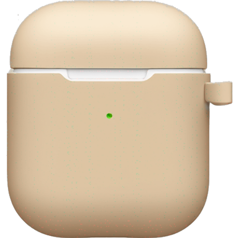 Beige AirPods emoji