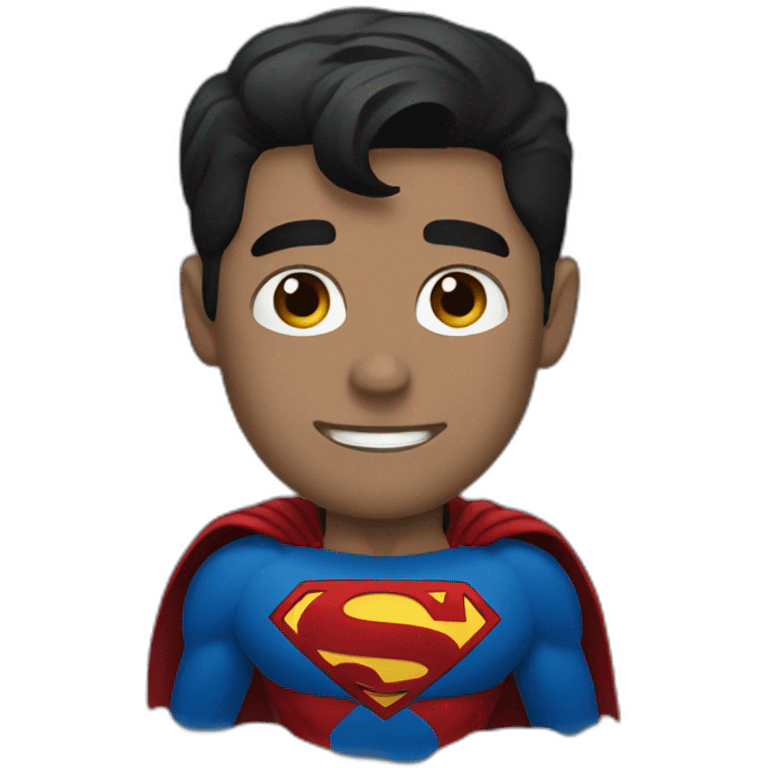 dark superman emoji