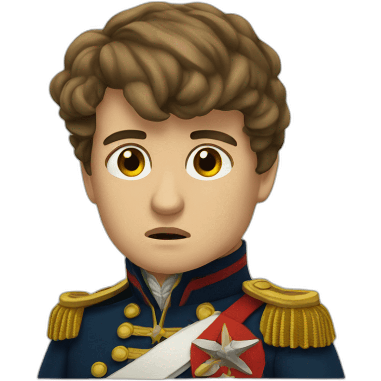 Napoléon Sad emoji