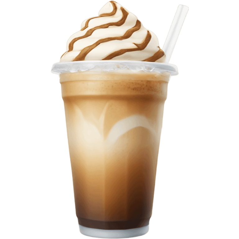 iced latte emoji