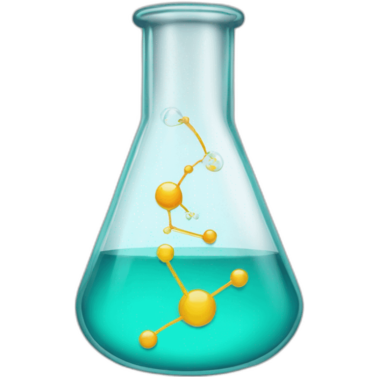 RNA in an Erlenmeyer flask emoji