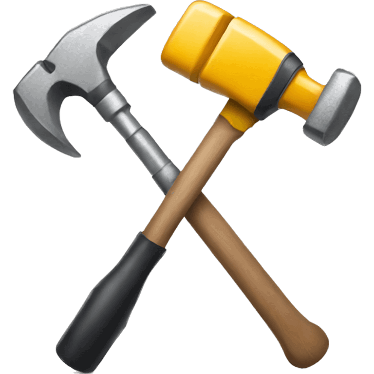 Hammer and screwdriver emoji