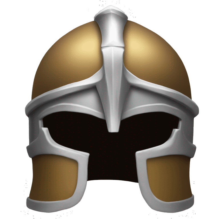 gladiator helmet front emoji