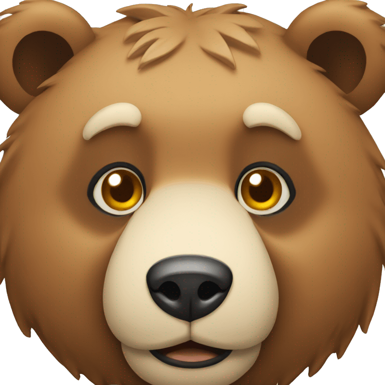 bear front emoji