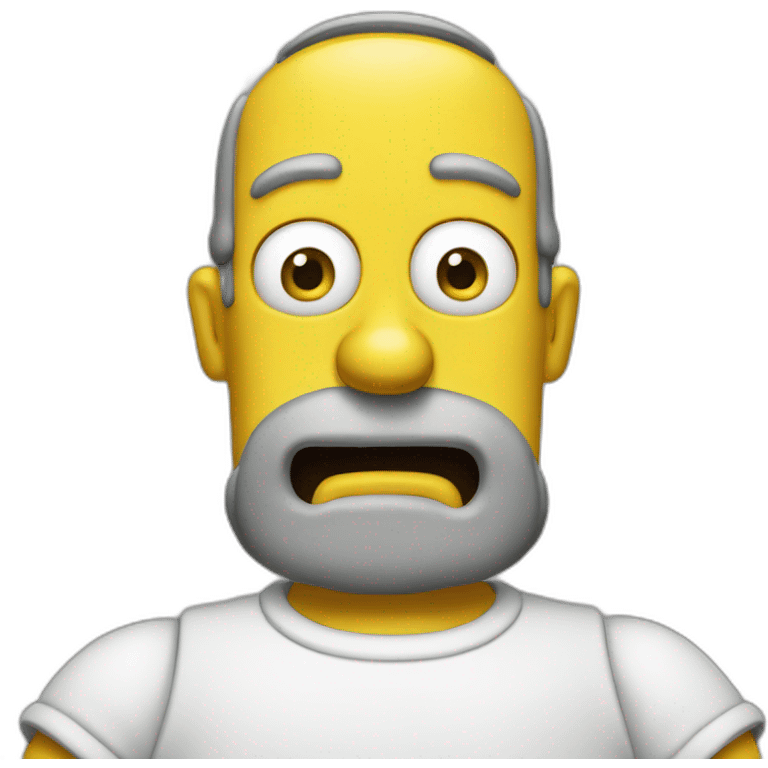 Homer simpsom emoji