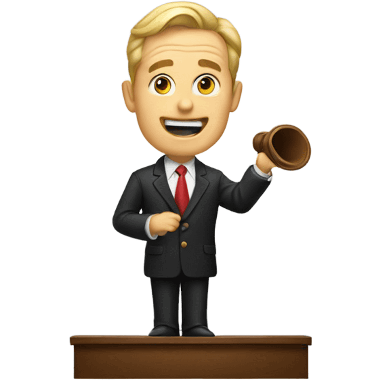 auctioneer emoji