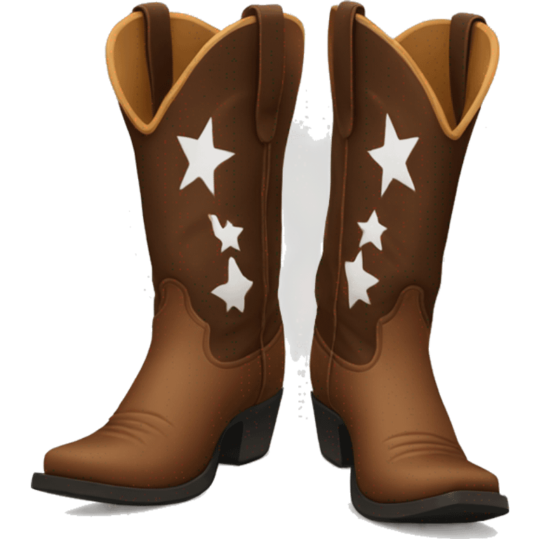 Cowboy boots emoji