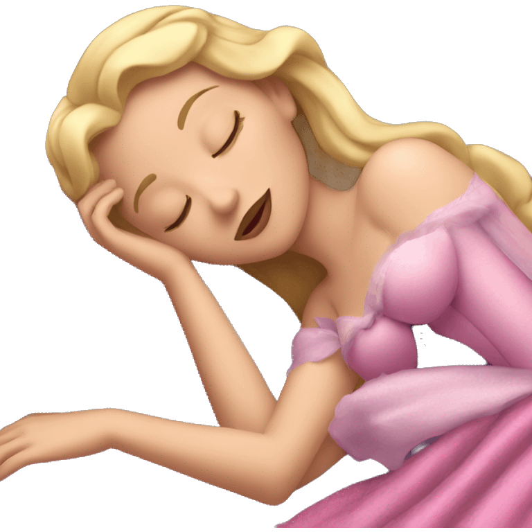 Sleeping beauty emoji