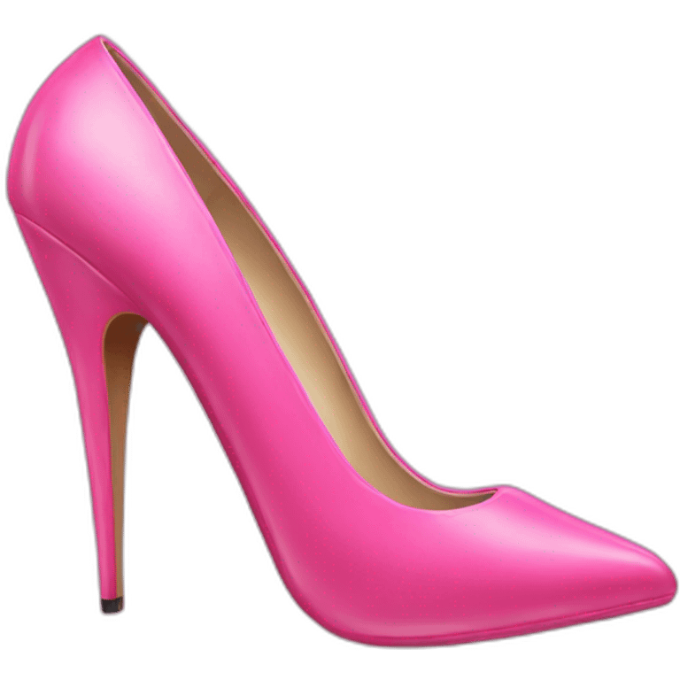 pink high heels emoji