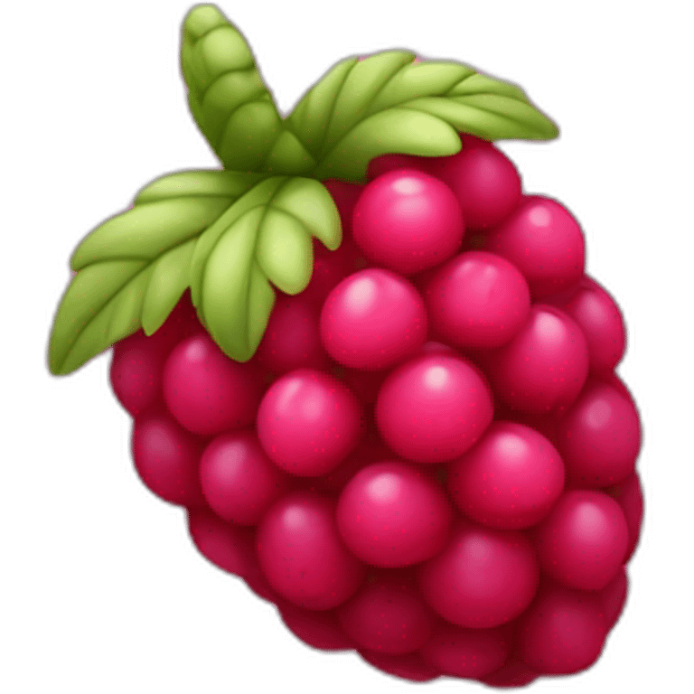 Raspberry emoji