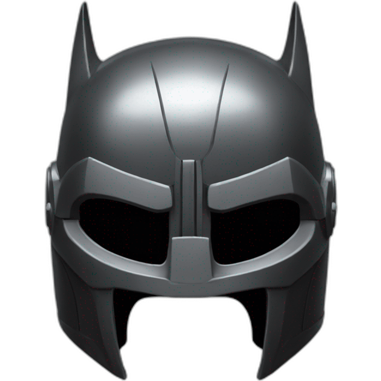 batman armoured helmet emoji