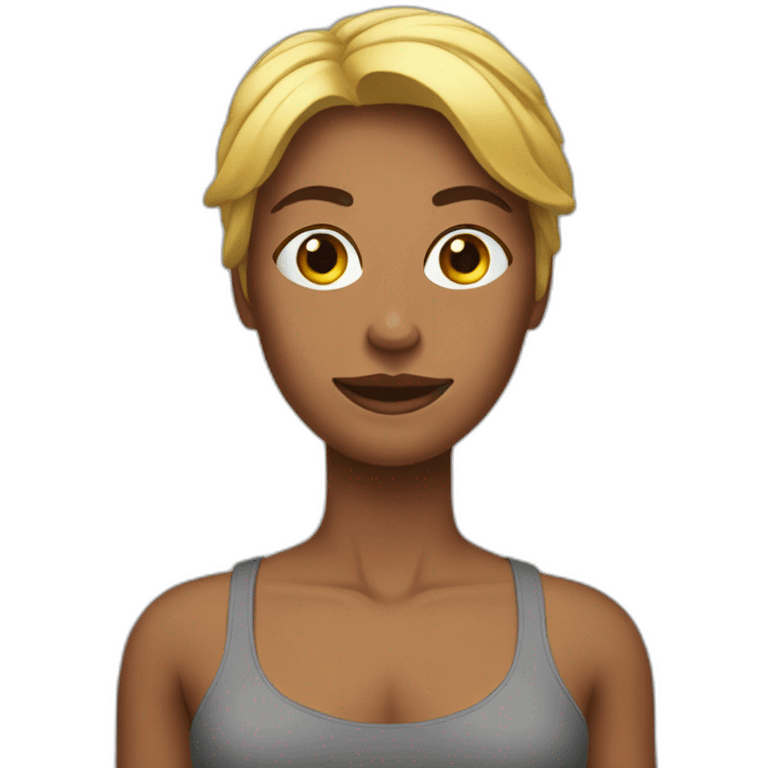 Femme musclée emoji