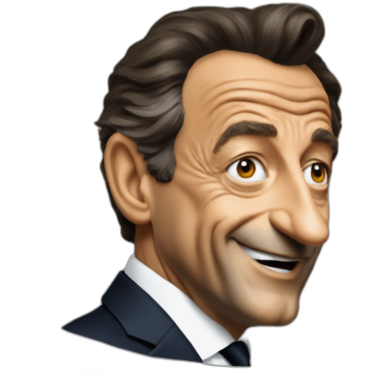 Nicolas Sarkozy fox emoji