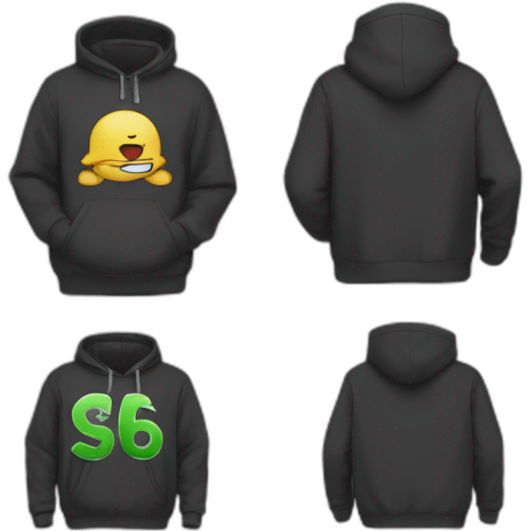 sp5der hoodies emoji