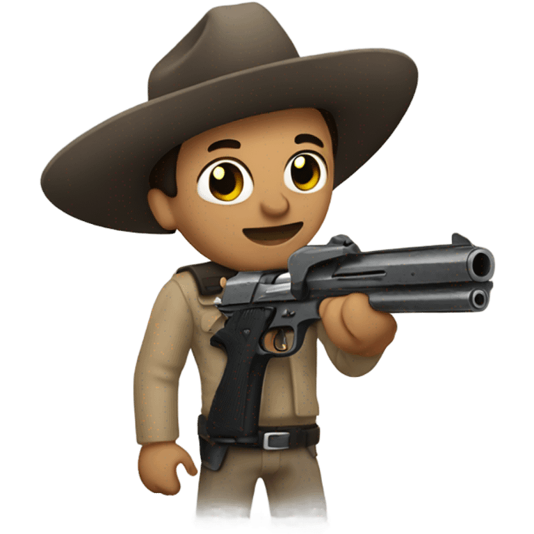 Mexican with gun  emoji