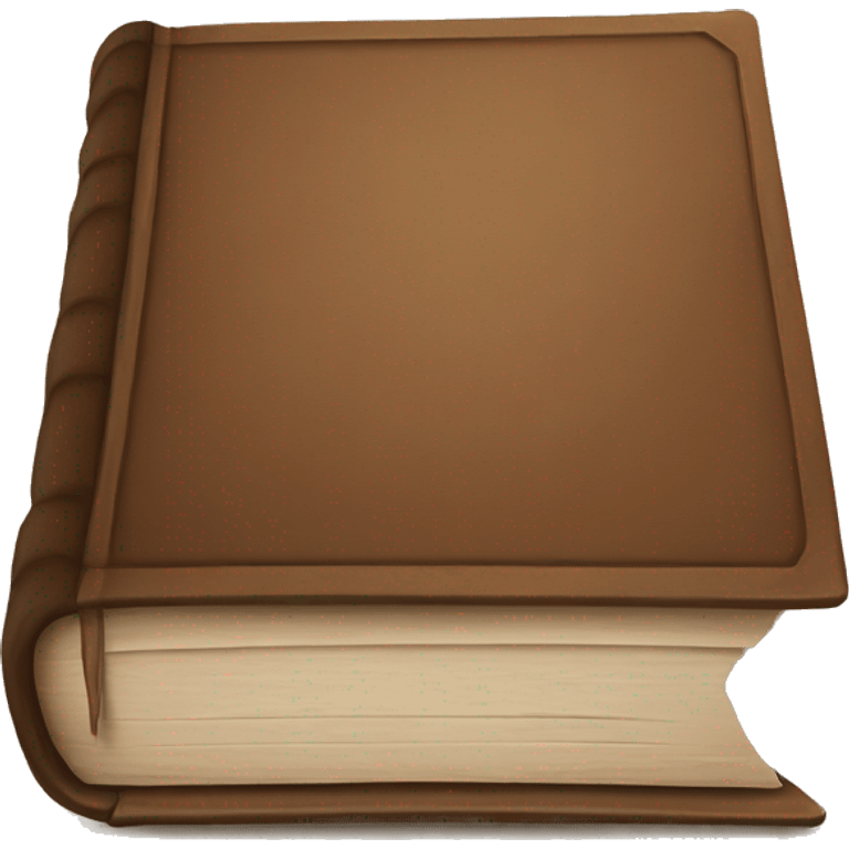 brown book emoji