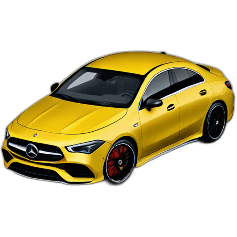 Mercedes CLA45s photo emoji