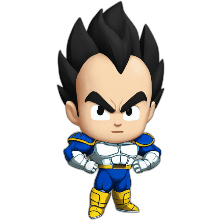 Vegeta super sayain bleu from dragon ball emoji