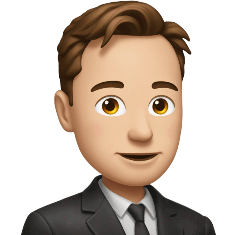 Elon Musk Love emoji