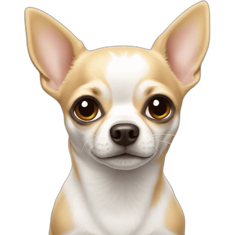 Chihuahua blanco  emoji